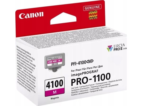 Canon PFI-4100 M - 80 ml - magenta - original - hengeboks - blekkbeholder - for imagePROGRAF PRO-1100