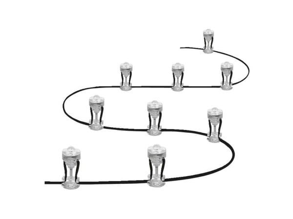 LEDVANCE SMART+, Lattiavalaistus ulkotiloihin, Polykarbonaatti (PC), IP65, Puutarha, II, Lattia-asennus