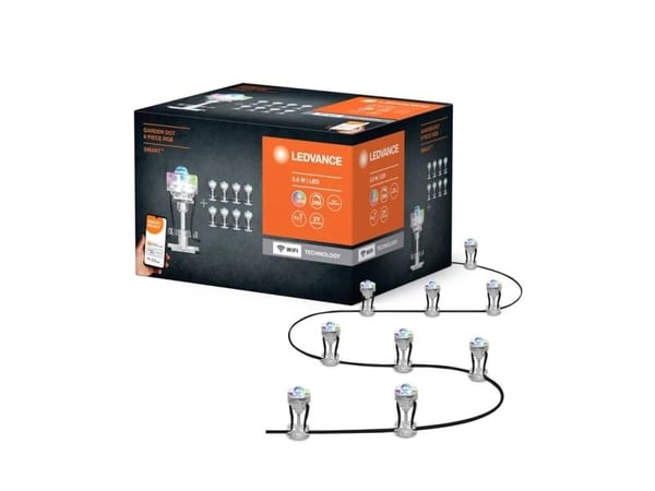 LEDVANCE SMART+, Lattiavalaistus ulkotiloihin, Polykarbonaatti (PC), IP65, Puutarha, II, Lattia-asennus