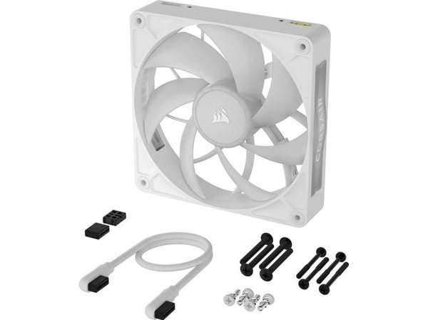 CORSAIR iCUE Link RX140 MAX RGB Expansion - Kabinettvifte - 140 mm - hvit