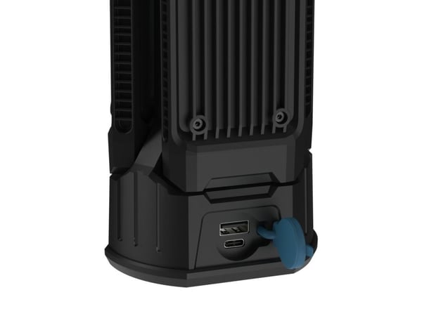 Ansmann Triohead 7000R, 66 W, LED, 3 lamppua, 4000 mAh, Musta, Vapaasti seisova työvalo