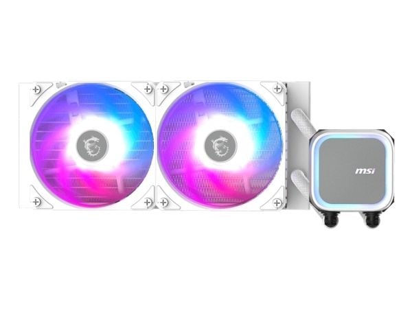MSI MAG CORELIQUID A13 240 - prosessorin nestejäähdytysjärjestelmä - jäähdyttimen koko: 360 mm - (seuraaville: LGA1150, LGA1151, LGA1155, LGA1156, ...