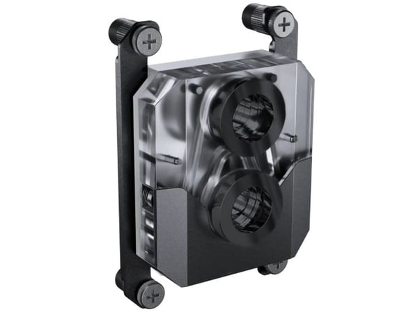 Phanteks Glacier Z-Fit 450CPU - Væskeklølt system CPU-vannblokk - (for: AM4, LGA1700, AM5) - kobber - svart