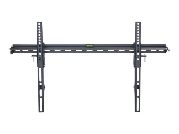 TECHly - Konsol - för platt panel - svart - skärmstorlek: 40"-65" - väggmonterbar