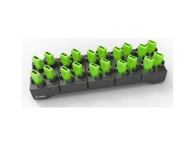 Zebra - Ladeholder for strekkodeskanner - utgangskontakter: 20 - for Zebra RS2100