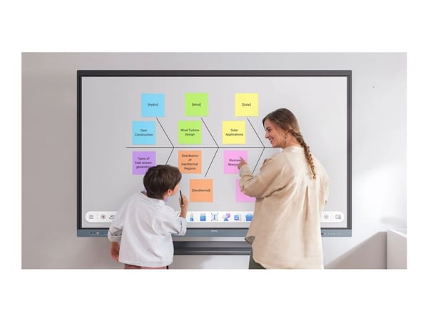 BenQ RE6504, Interaktiv plattskärm, 165,1 cm (65"), 3840 x 2160 pixlar