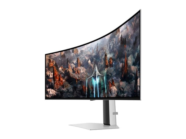 Samsung Odyssey OLED G9 S49CG934SU - G93SC Series - OLED-skjerm - gaming - kurvet - 49" - 5120 x 1440 Dual Quad HD @ 240 Hz - 250 cd/m² - 1000000:1...
