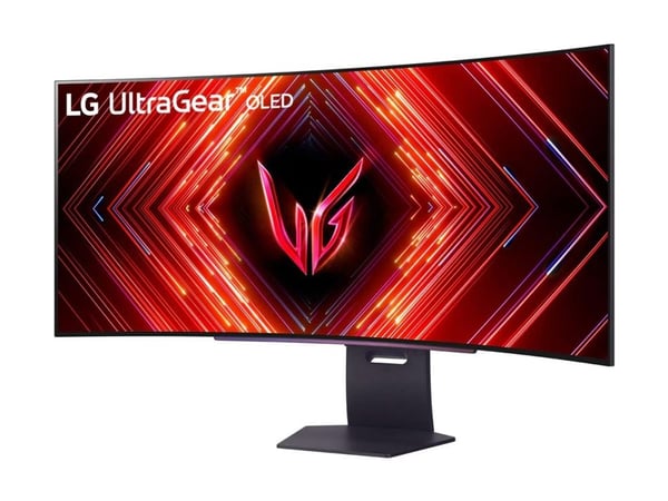 LG UltraGear 45GS95QE-B - OLED-skjerm - gaming - kurvet - 45" (44.5" synlig) - 3440 x 1440 UWQHD @ 240 Hz - 275 cd/m² - 1500000:1 - DisplayHDR 400 ...