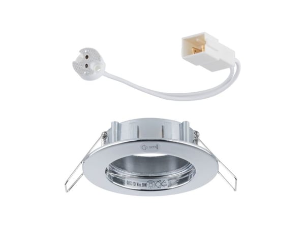 Paulmann 17946, Innsunket spotlight, GU5.3, 1 ampuller, LED, 12 V, Gjennomsiktig