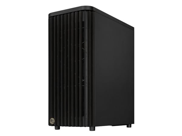 ASUS ProArt PA401 - Wood Edition - mid tower - ATX - sidepanel med vindu (herdet glass) - ingen strømforsyning - USB/lyd