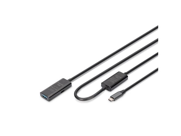 DIGITUS Active USB-C-jatkojohto 10m
