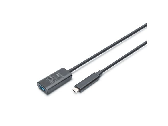 DIGITUS Active USB-C förlängningskabel 5m