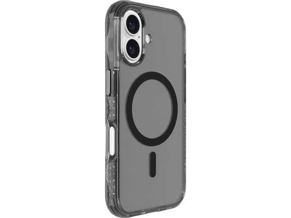 LAUT Crystal Matter X, Suojus, Apple, iPhone 16, 15,5 cm (6.1"), musta, Läpinäkyvä