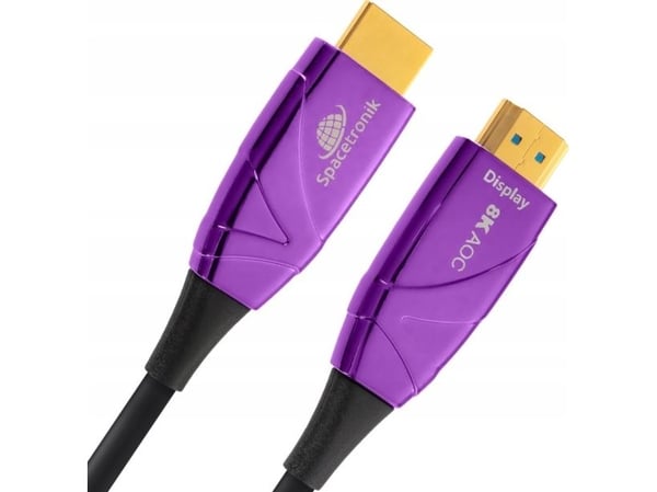 Spacetronik kabel UHS AOC HDMI 2.1 optisk kabel SH-OX300 30 m