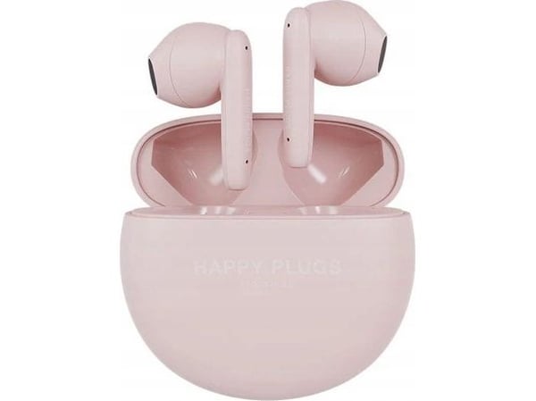 Tura Scandinavia AB Happy Plugs Joy Lite trådløse in-ear-hodetelefoner med ENC (pink)