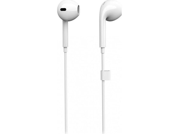 eSTUFF - Hörlurar med mikrofon - öronknopp - kabelansluten - USB-C - för Huawei Mate 40; Samsung Galaxy A12, A42 5G, A52, A52 5G, A72, S20, S21, S2...