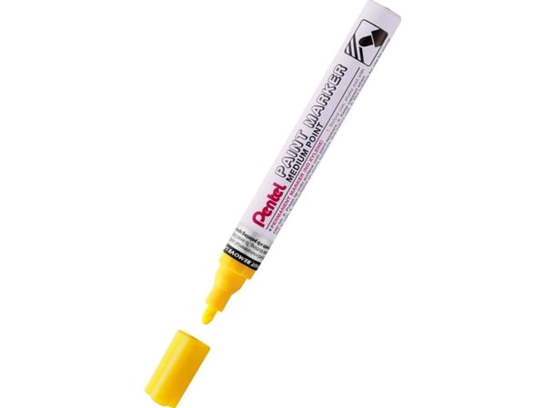 Pentel oljemarkör Pentel MMP10 gul, GUL