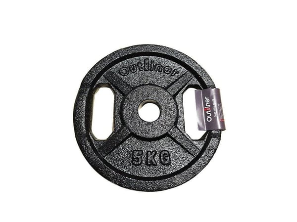Sourcing 5KG gjutjärnsplatta med två handtag Sourcing 5KG gjutjärnsplatta med två handtag