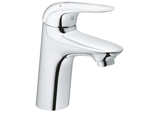 Grohe DIY Wave etgreb håndvask - Wave etgrbatteri t. håndvask, S-koko, ethulsmontage 23748001
