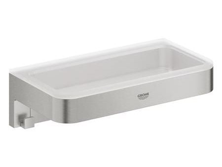 Grohe Start sæbekurv - 200x110mm metal/plast Supersteel