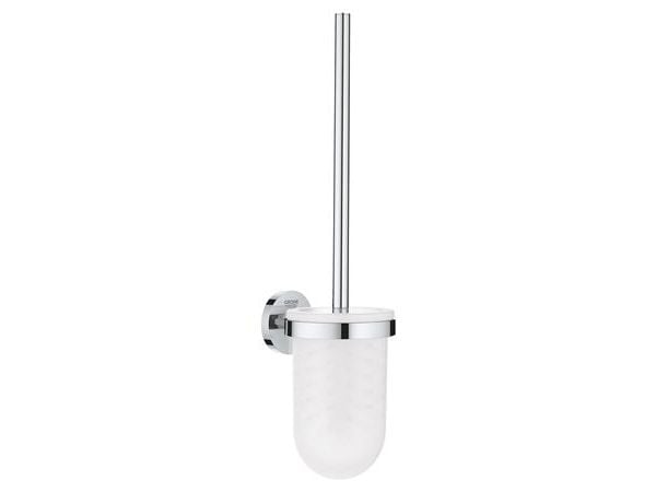 Grohe Start toalettborste - glas/metall för hållare/skål