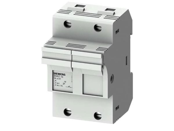 Siemens Einbausicherungssockel mit Signalmelder Gr. 14x51mm 50A 2pol. 3NW7122, IP20, 1 styck, 222,4 g, 98 mm, 85 mm, 58 mm