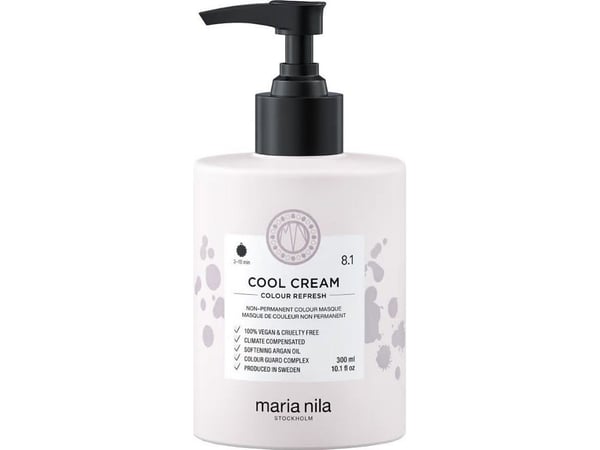 Maria Nila Colour Refresh hårfärgningsmask 8.1 Cool Cream 300ml Maria Nila