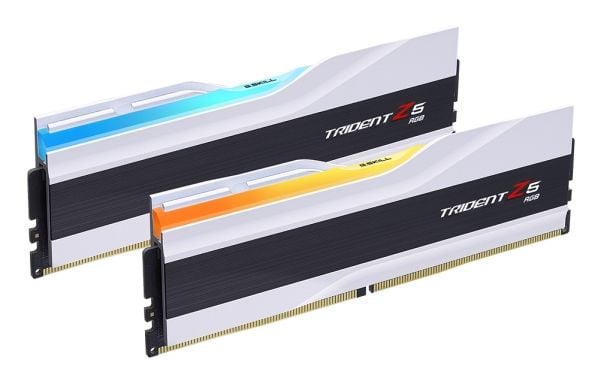 G.Skill Trident Z5 RGB - DDR5 - sett (32 GB aktiv): 2 x 16 GB - DIMM 288-pin - 6400 MT/s / PC5-51200 - CL30 - 1.40 V - ikke-bufret - ikke-ECC - mat...