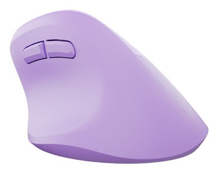 NATEC Crake 2, Høyre hendt, Vertikalt design, Optisk, RF trådløs + Bluetooth, 2400 DPI, Lavender