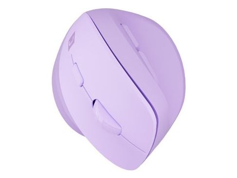 NATEC Crake 2, Høyre hendt, Vertikalt design, Optisk, RF trådløs + Bluetooth, 2400 DPI, Lavender