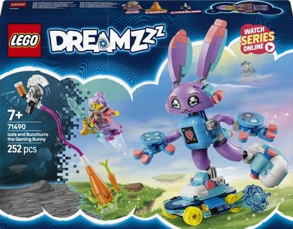 LEGO DREAMZzz 71490 Izzie og gaming-kaninen Bunchurro