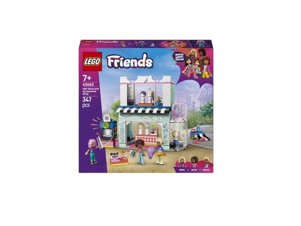 LEGO Friends 42662 Frisør og butikk med hårtilbehør