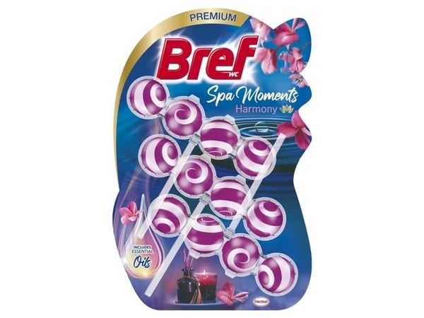 WC CLEANER-FRESH BREF SPA MOM, 3 x 50 g