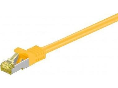 Goobay 91611, 3 m, Cat7, S/FTP (S-STP), RJ-45, RJ-45, Gult