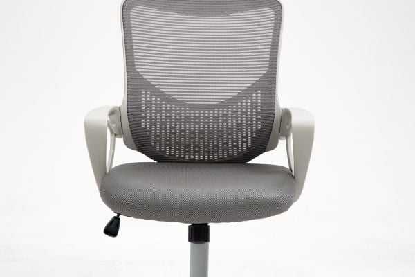 Activejet YK507 SZ, Polstret Sete, Mesh Ryggstø, Grå, Grå, Skum, Stoff