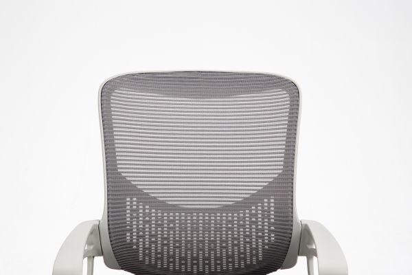 Activejet YK507 SZ, Polstret Sete, Mesh Ryggstø, Grå, Grå, Skum, Stoff