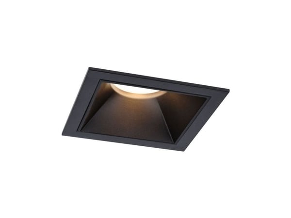 Paulmann Cole, Nedtryckbar spotlight, 3 lampor, LED, 2700 K, 470 LM, Svart