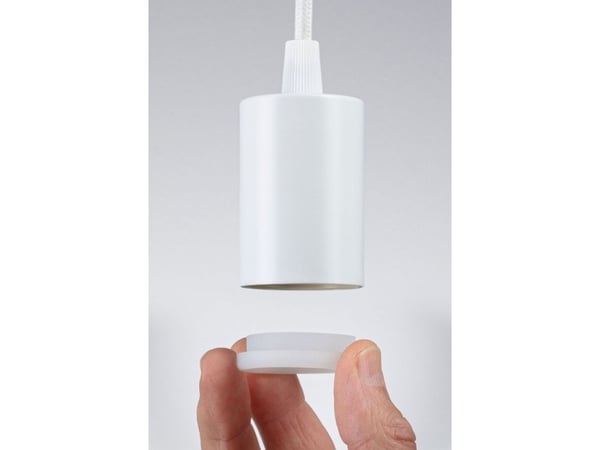 Paulmann Ravi, LED, E27, IP44, Valkoinen