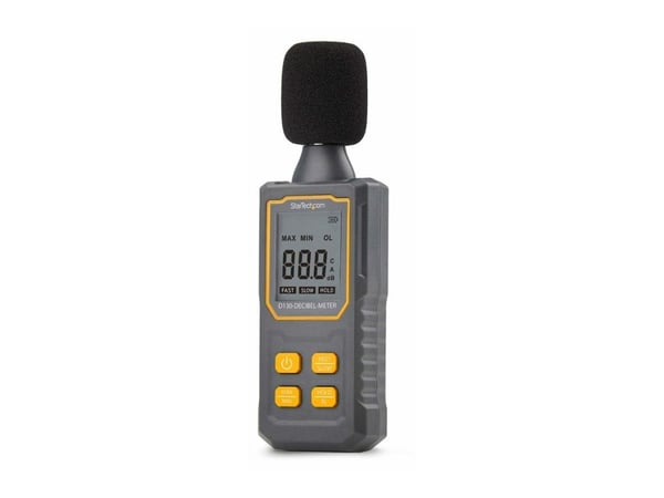 Startech Handheld Digital Sound Meter, Noise/Decibel Level Reader - Ljudmätare - svart