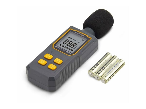 Startech Handheld Digital Sound Meter, Noise/Decibel Level Reader - Ljudmätare - svart