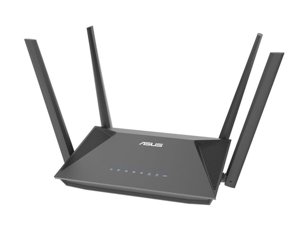 ASUS RT-AX52 - Trådlös router 3-ports-switch - 1GbE - Wi-Fi 6 - Trippelband