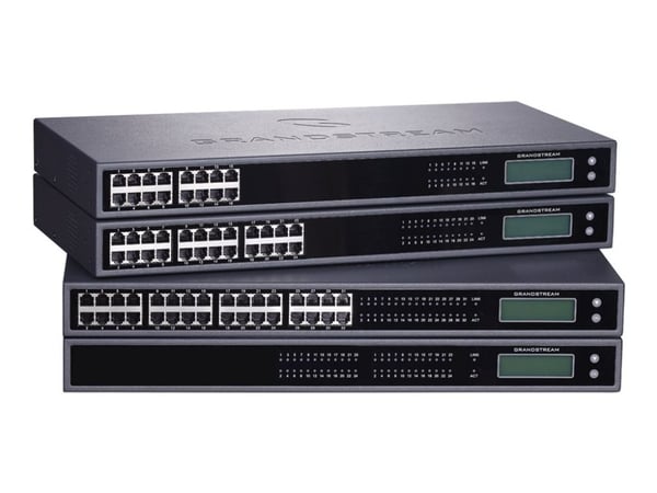 Grandstream Networks GXW4224V2, Musta, Toiminta/Seikkailu, LAN, Linkki, Teho, G.711, G.722, G.723, G.726-32, G.729, iLBC, LCD, HTTPS, SSH, TCP/UDP,...