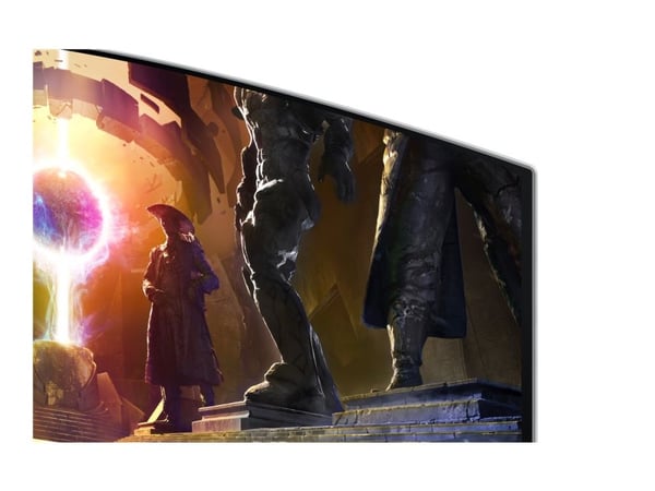 Samsung Odyssey OLED G8 S34DG850SU - G85SD Series - OLED-skjerm - Smart - gaming - kurvet - 34" - 3440 x 1440 UWQHD @ 175 Hz - 250 cd/m² - 1000000:...