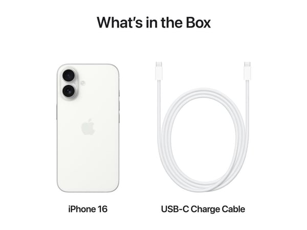 Apple | iPhone 16 - 512 GB - White