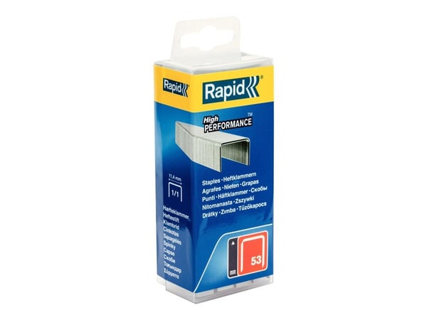Rapid 40303084, Niittipakkaus, 8 mm, 5000 niitit, Kiinnitys, Metallinen, R53, R153, R253, R353, R453, MS2.1, MS4.1, ALU610, ALU753, ALU853, ALU953,...