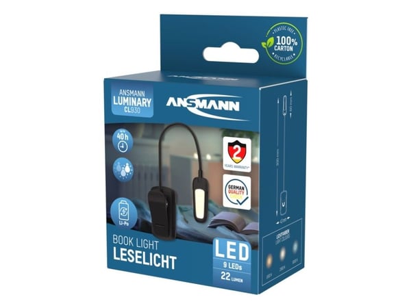 Ansmann LED Clip-Light uppladdningsbar