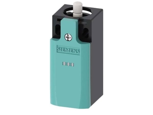 Siemens 3SE52121KC05 3SE5212-1KC05 Posisjonsbryter 3 A kuppelstøter, teflonstøter IP66, IP67 1 stk., metall, IP66, IP67, 45 mm, 42 mm, 97 mm, 189 g