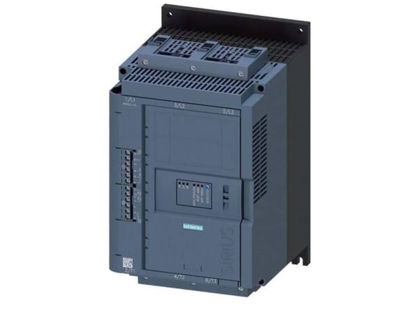 Siemens 3RW5226-1AC15 3RW52261AC15 Pehmokäynnistysyksikkö Moottorin teho 400 V:n jännitteellä 37 kW Moottorin teho 230 V:n jännitteellä 22 kW 200 V...