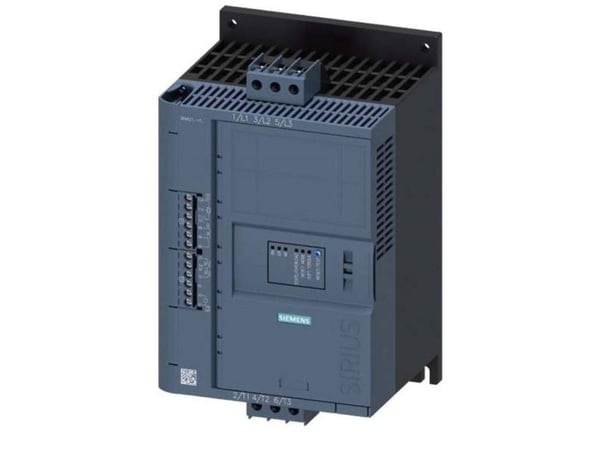 Siemens 3RW5214-1TC05 enhet för mjukstart, motoreffekt vid 400 V 7,5 kW, vid 230 V 4 kW, 200 V/600 V, nominell ström 18 A