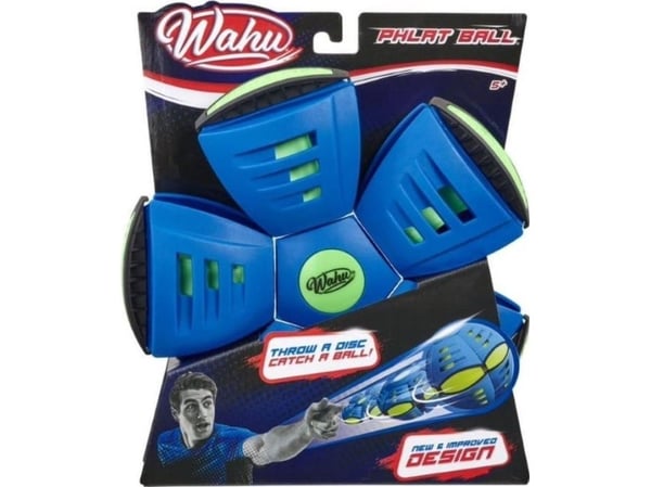 Goliath disk- eller frisbeespill Wahu Phlat Ball Classic, blå